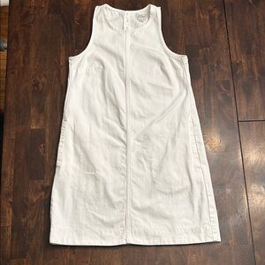 J. Crew white Sleeveless Mini Dress